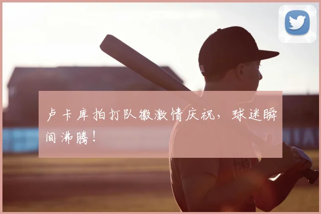 卢卡库拍打队徽激情庆祝，球迷瞬间沸腾！